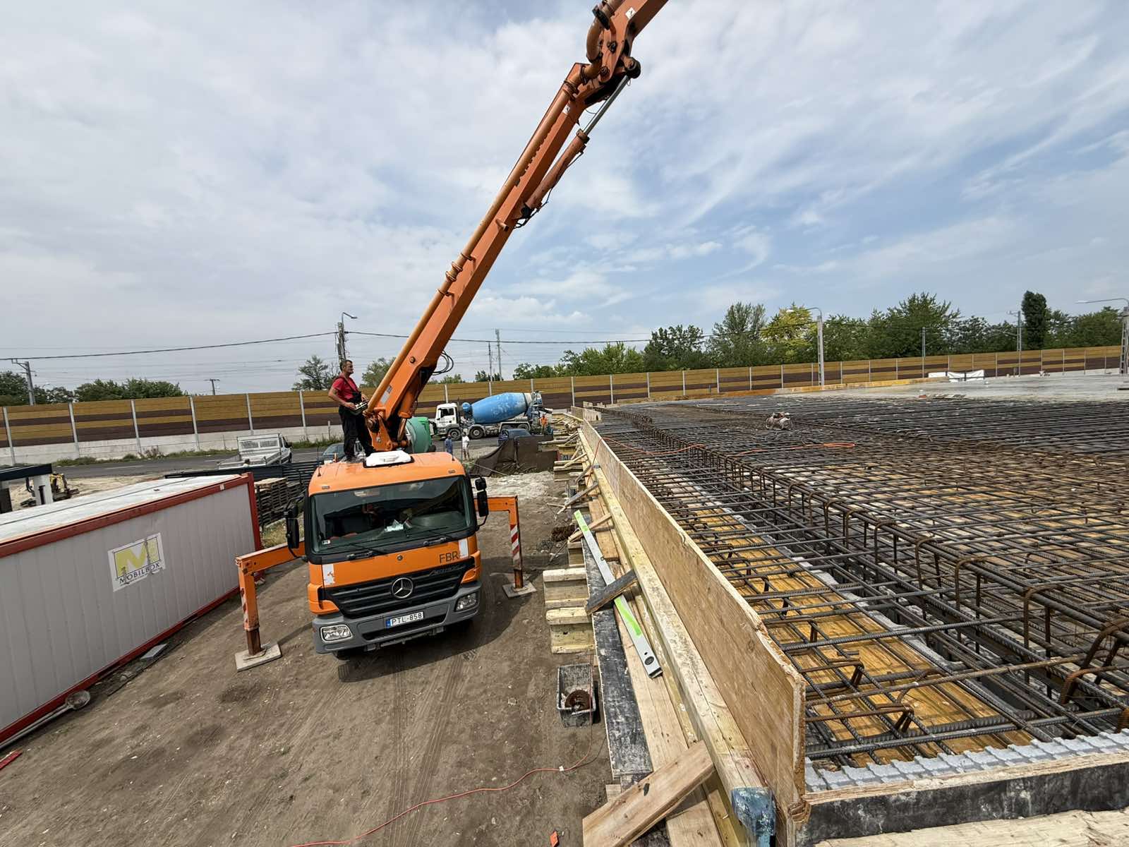 Betonpumpa Budapest